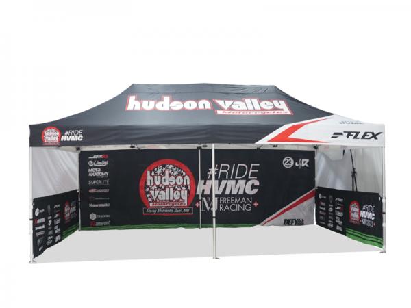 Quality Logo Printing 3x4.5m Folding Tent Outdoor Tent Gazebo Steel Frame Promotion Pop up Tents for sale