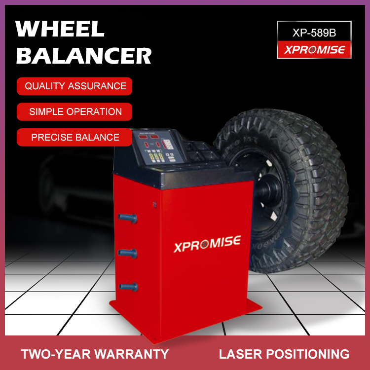China Popular Car Wheel Balancing Machine High Precision Spindle Cheap Wheel Balancer on sale