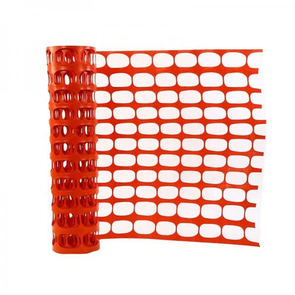 Quality Wholesale plastic barrier fencing mesh construction safety net orange wind break safety fence for sale