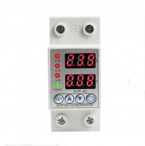 Cheap Automatic Reset 230v 40a 63a 80a Industrial Surge Under Voltage Protector Circuit Breakers wholesale