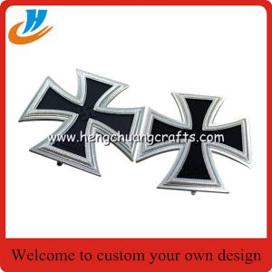 Cheap War award badge,silver metal badge with specialy accessory medal badge wholesale