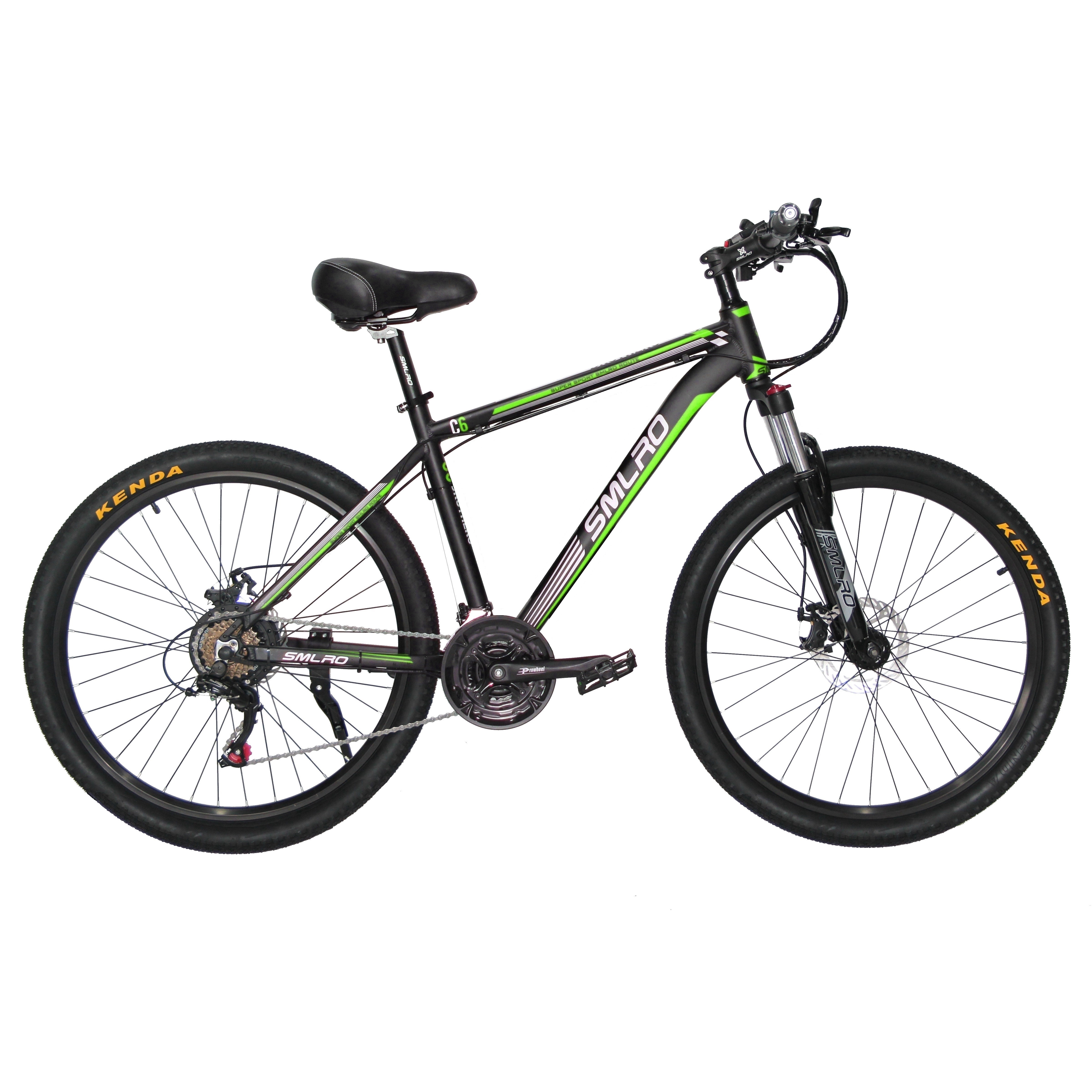 Quality 26 Aluminum Alloy Mountain Bike SMLRO MF-TZ21 Freewheel With KENDA Tire for sale