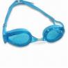 Buy cheap Racing Goggles, Comes in Aqua Blue, Made of Durable Silicone from wholesalers