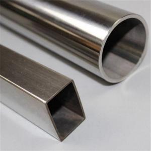 China Hollow 304 Stainless Steel Rectangular Pipes Rigid Square Tube SS321 8k 2B on sale