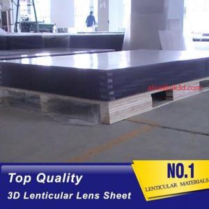 Cheap Super depth 3d 25 lpi 4.1mm thickness lenticular for large size indoor and outdoor uv flatbed printer and inkjet print wholesale