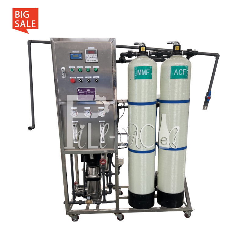 China 500-2000LPH Pure Drinking Mineral Water Treatment Reverse Osmosis Purification Equipment Machine System on sale