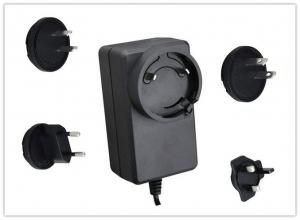 Cheap IEC62368 Standard Interchangeable Power Adapter 12Vdc 3A 36W wholesale