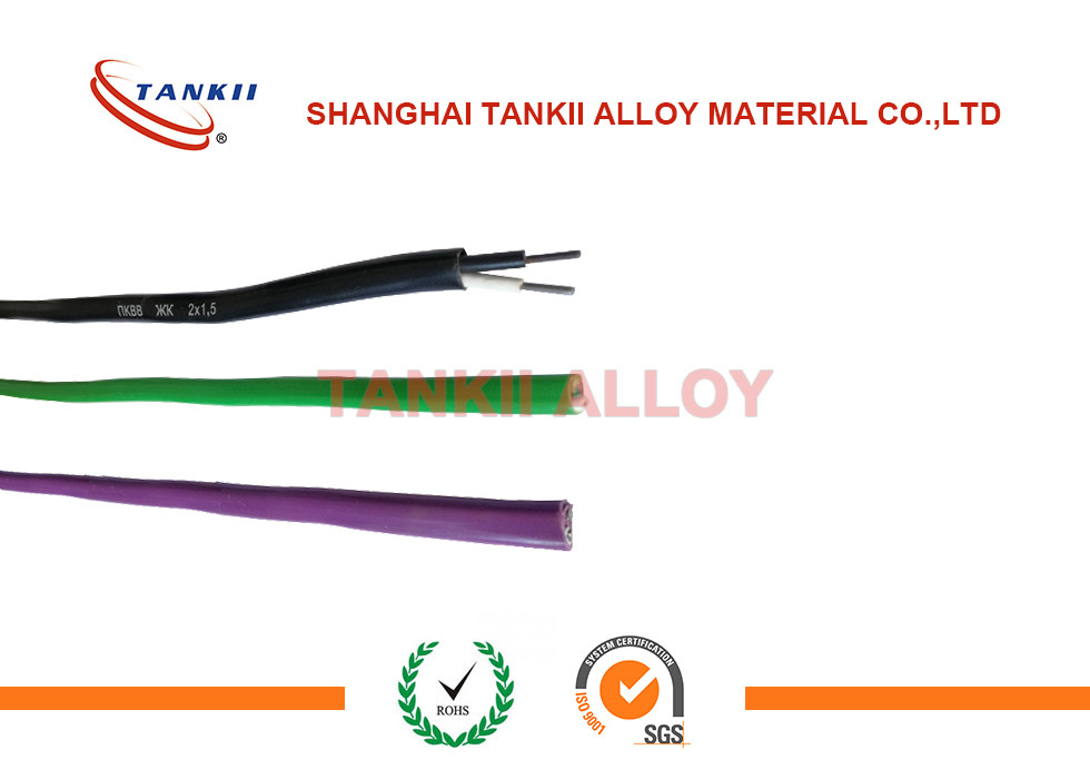 China K Type Thermocouple Cable , PVC Insulation Cable Type J Thermocouple Wire for sale