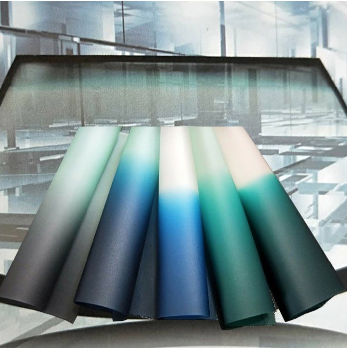 Color Band 100% Fresh Resin PVB Interlayer Film 0.76 Mm For Windshield Safety Glass for sale