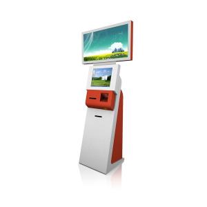 Cheap Credit Bank Cards Payment Dual Screen Kiosk With 19" Touch Screen 32" LCD Monitor wholesale