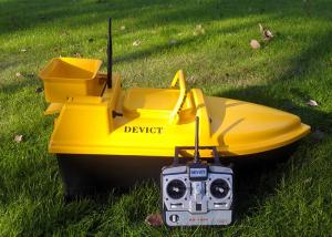 Cheap RC Fishing Bait Boat DEVC-103 yellow ABS plastic 11KG / Carton AC 110-240V wholesale