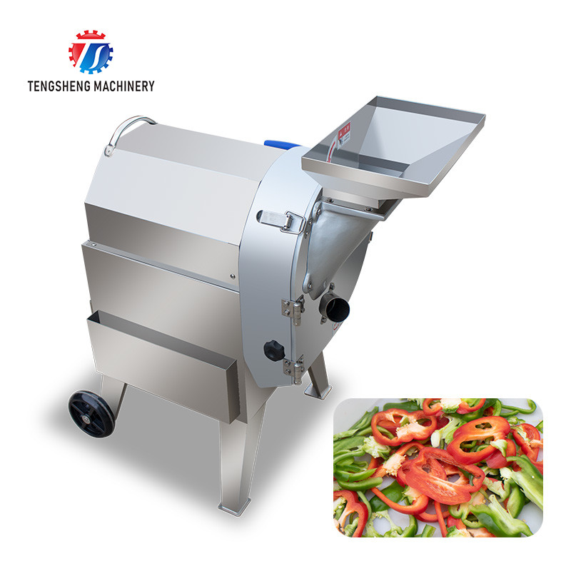 China 1.5KW 220/380V Industrial Stainless Steel Potato Slicer Machine TS-Q112A on sale