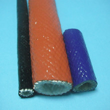 Fiberglass sleeving coated with silicone rubber for sale