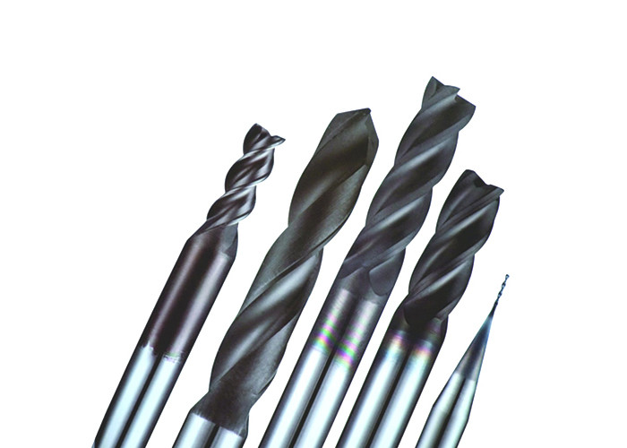 China Diamond End Mill For Aluminum Hardened Steel Titanium Graphite 2 4 Flute on sale