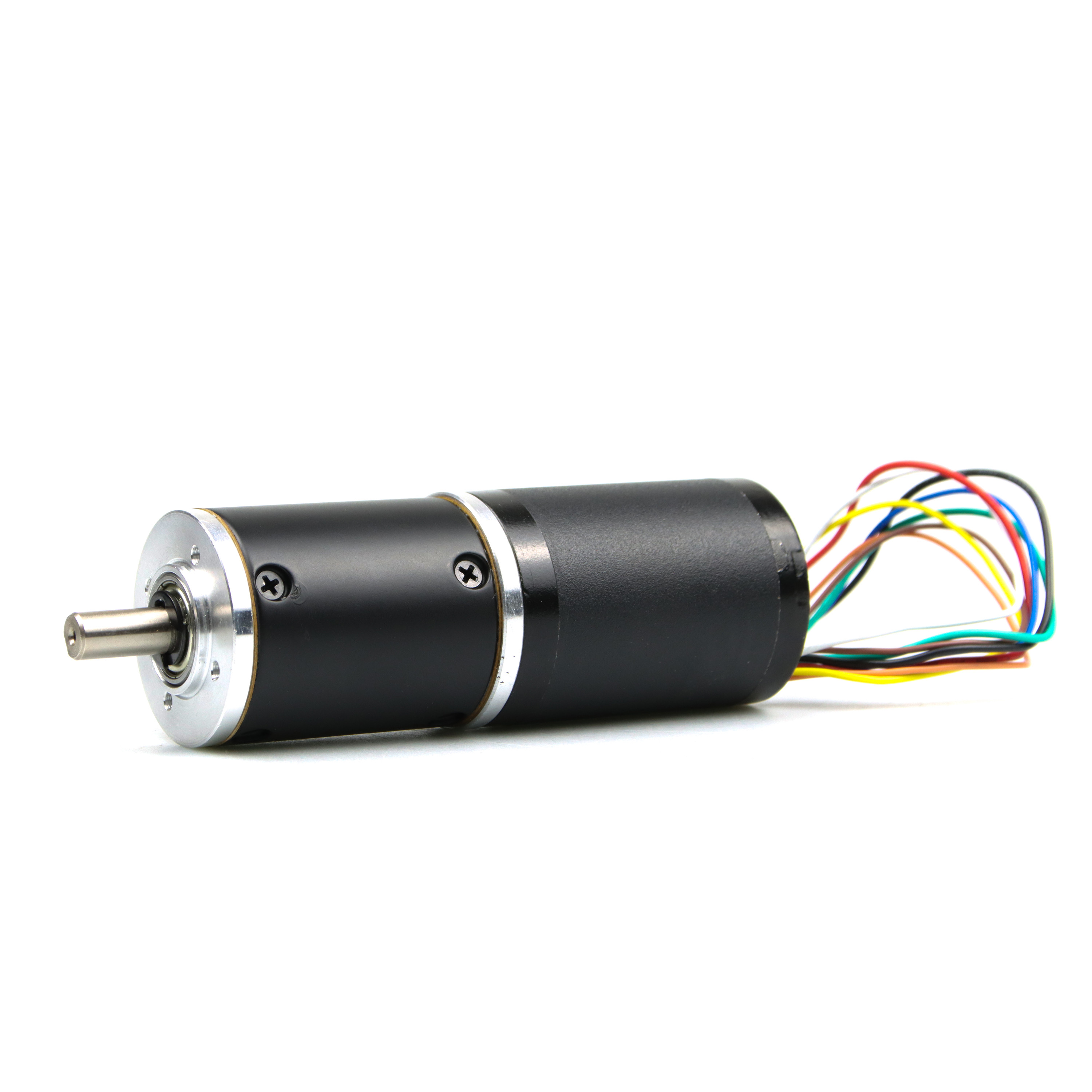 China Round 24v 11w 2100rpm 71:1 Speed Ratio Geared Brushless Dc Motor High Torque on sale