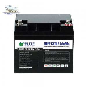 Cheap Deep Cycle 12.8V 50Ah 12V LiFePO4 Battery For Power And Solar Storage System wholesale