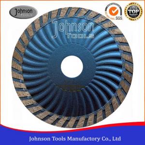 China Customized Color Diamond Stone Cutting Blades For Wave Turbo Saw Blade on sale