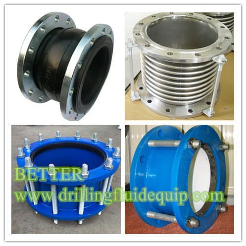 Quality Metal Bellow Expansion Joint Stainless Steel SS316 SS304 Flange and NBR O-ring for Linepipe Application for sale