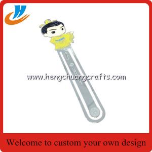 Cheap Stainless steel book mark,metal bookmark with custom logo design wholesale