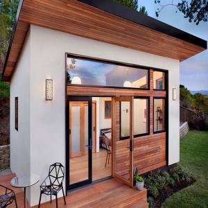Cheap 2 Rooms 38m2 Steel Prefab Tiny Homes For Living wholesale