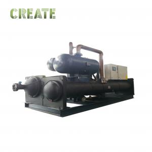 China Hotels Water Cooling Chiller Copper Flooded Screw Water Chiller on sale