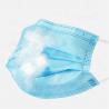Buy cheap FDA CE Disposable Face Mask Surgical With Earloop / Blue 3 Ply from wholesalers