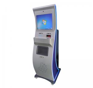 Cheap PCI Bluetooth4.0 Self Service Bank Kiosk With Cash Acceptor wholesale