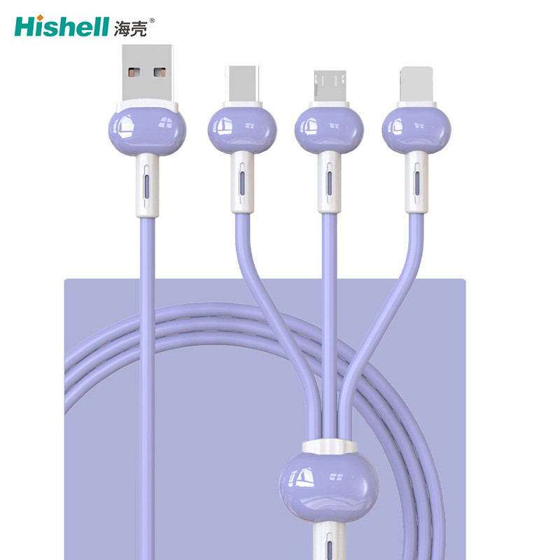 Abrasion Resistance Mobile Phone USB Cables for sale