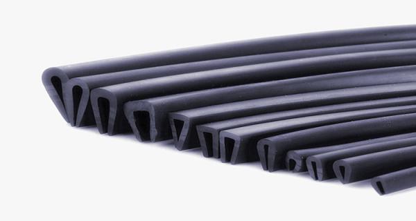 Durable EPDM solid rubber sealing strip with sophisticated technology