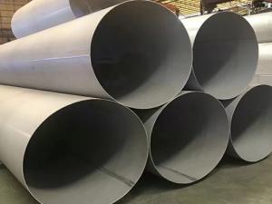 China 0.7mm 0.8mm Stainless Steel Welded Pipe 316L  High Tensile Strength on sale