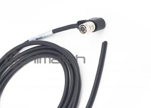 China OEM / ODM Analog Camera Cable Hirose 6 Pin Right Angle Cable For Basler Camera on sale