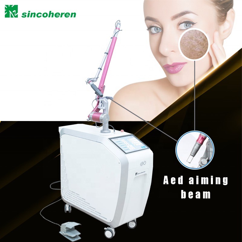 Cheap 500mJ 200mJ Laser Freckle Removal Machine , Q Switch ND Yag Laser Machine wholesale