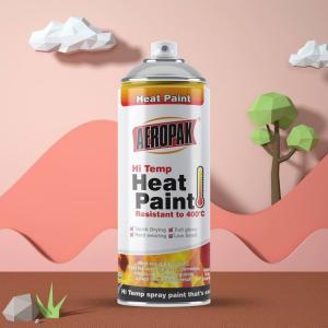 Cheap High Heat Resistant Spray Paint 400ml Aeropak High Temp Aerosol wholesale