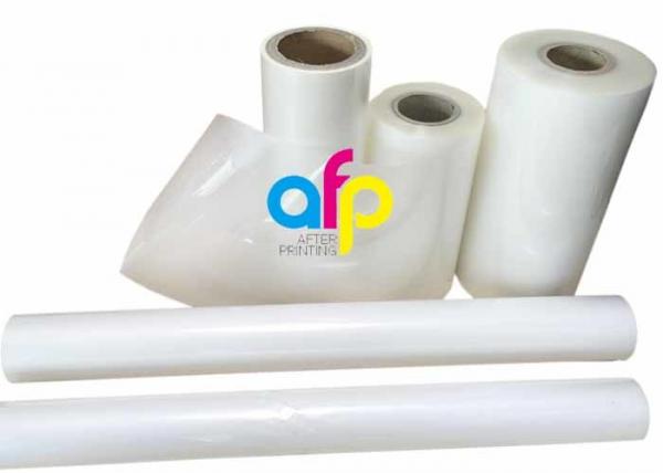 Quality Transparent PET EVA Thermal Laminating Plastic Roll For Advertisement for sale
