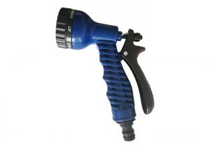 China Adjustable Front Head Plastic Water Spray Gun With Click Quick Connector on sale