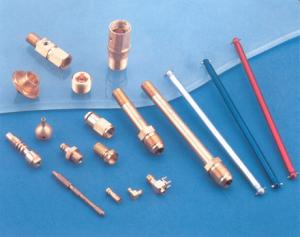 Cheap Cnc Turned Components Copper Pump Connector And Shaft CNC Lathe Machining wholesale