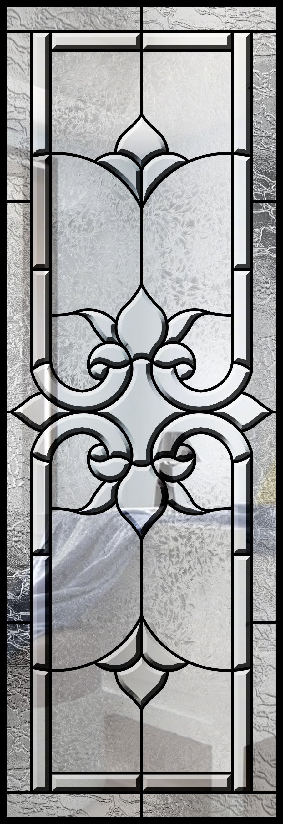 frosted glass  Appeal Decorative Panel Glass For Apartment Home Pattern Surface sandblasted for sale