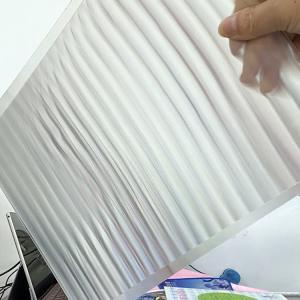 Cheap PET 51X71CM 75LPI 0.45mm Lenticular Sheet with super transpancy for making Lenticular 3D Cards by UV printer in Spain wholesale