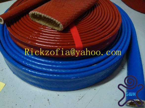Fireproof protective sleeve for hoses and pipes  fiberglass sleeving for sale