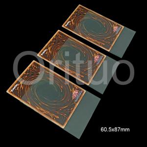China Yugioh Vanguard Small Size Perfect Barrier Card Sleeves Top Loading 60x87mm on sale