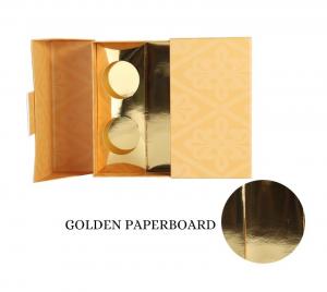 Cheap Custom Paper Cigarette Cigar Gift Box With Gradient Golden Printing wholesale