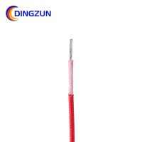 China Silicone Rubber Insulation Fiberglass Weave Fire Resistant Cable For Instrumentation for sale