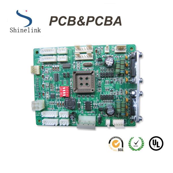 Quality 100% E-test Green soldermask pcba board  UL / RoHS certificate electronic pcb assembly for sale