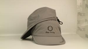 Cheap Quick Dry Soft Grey Sports Dad Hats Plastic Buckle wholesale