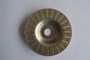 Electroplated Diamond Cutting Disc With Electroplated Grinding Wheel For Marble