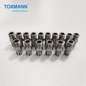 Tolerance 0.02mm Stainless Steel Turned Components Antiwear Oil Pipe Joint