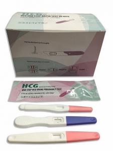 Cheap One Step Fertility Test Kit Early Detection HCG Pregnancy Home Urine Test Kit wholesale