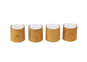 Cheap Bamboo Surface Plastic Bottle Caps Recyclable  Environment Friendly wholesale