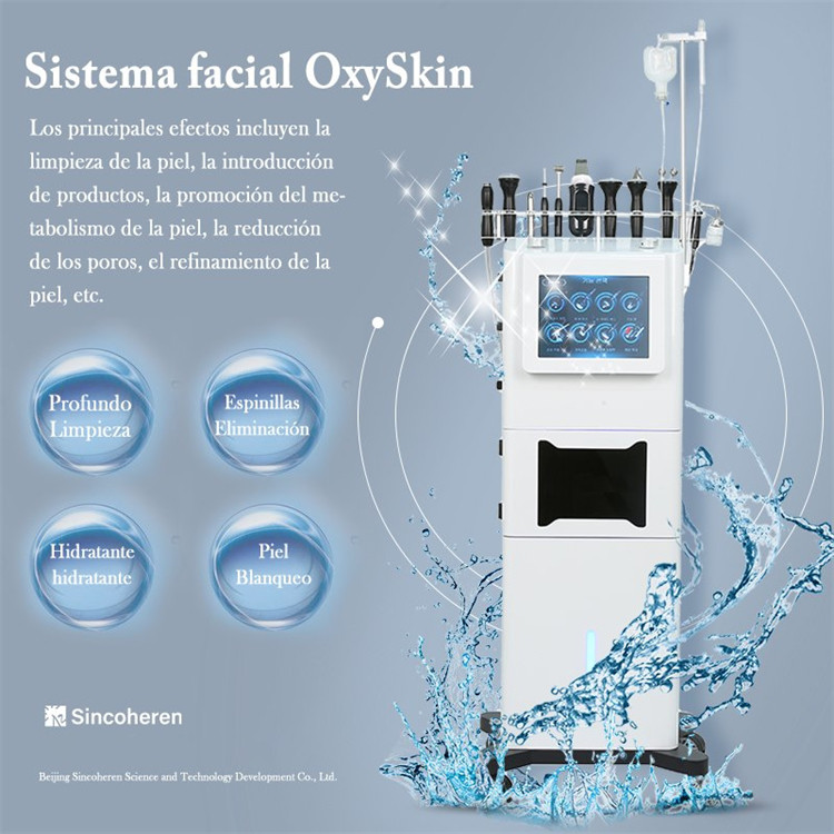 Cheap Women Facial Clean 6 In 1 Hydrodermabrasion Machine 10.4 Inch Screen Sincoheren wholesale