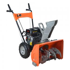 China 6Hp 196cc Gas Snow Blower Handheld Snow Blower 22 Inch on sale